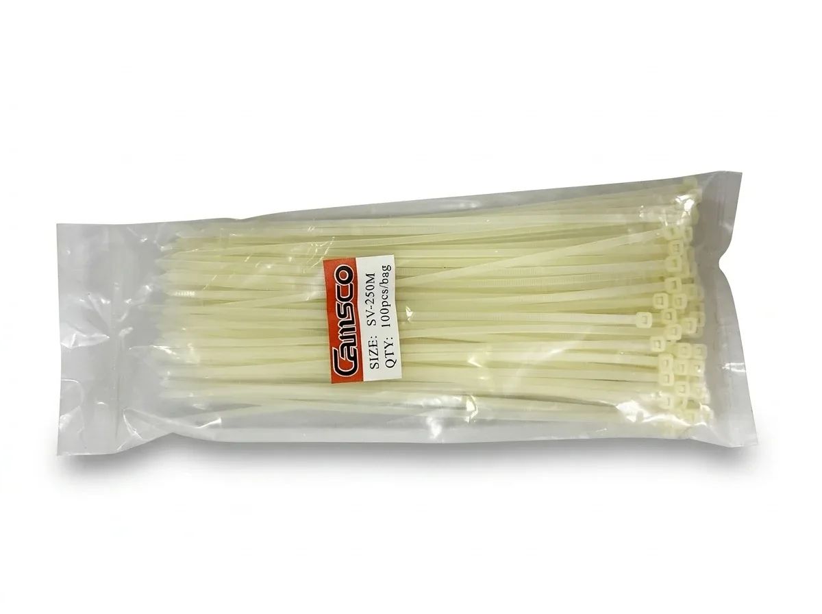 AMARRE PLASTICO BLANCO SV-250M 10"X 3.6