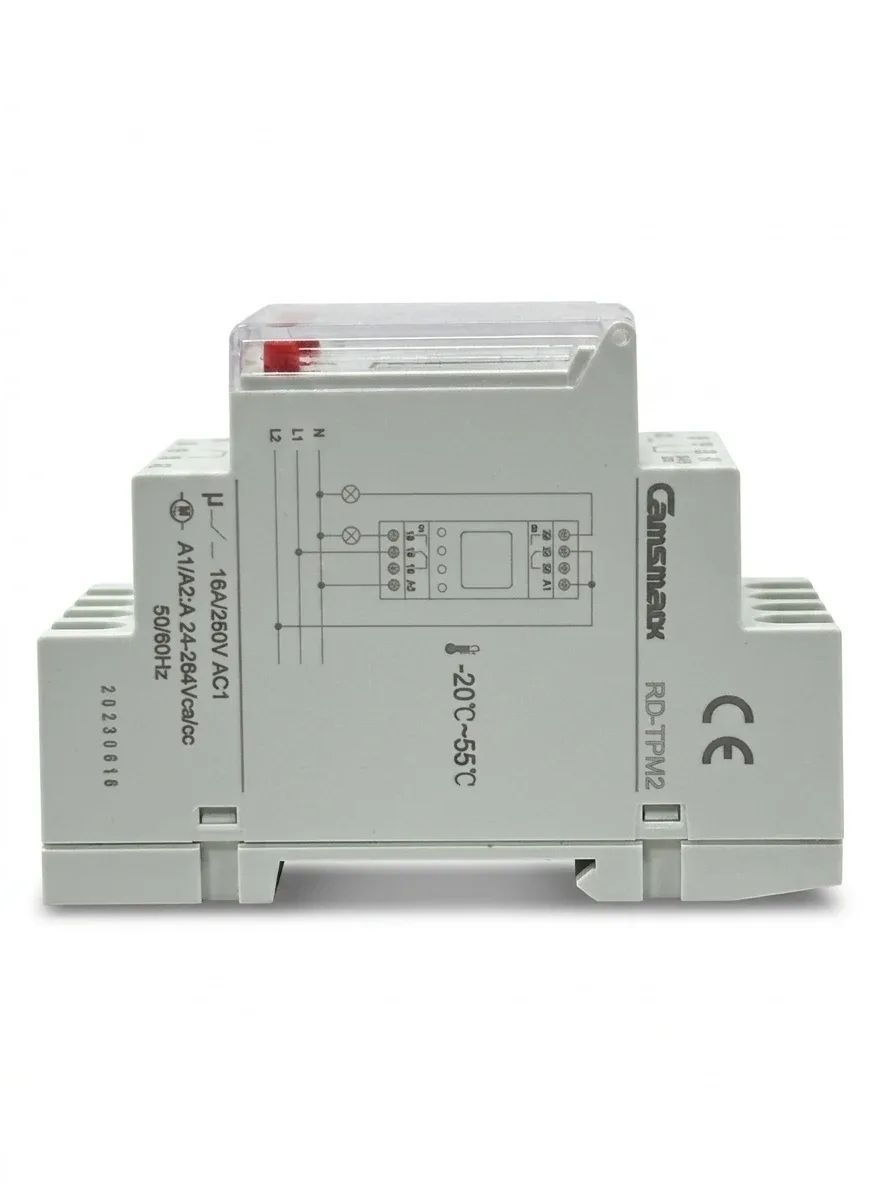 RELOJ ANUAL RD-TPM2 24-264V AC/DC 2C/O