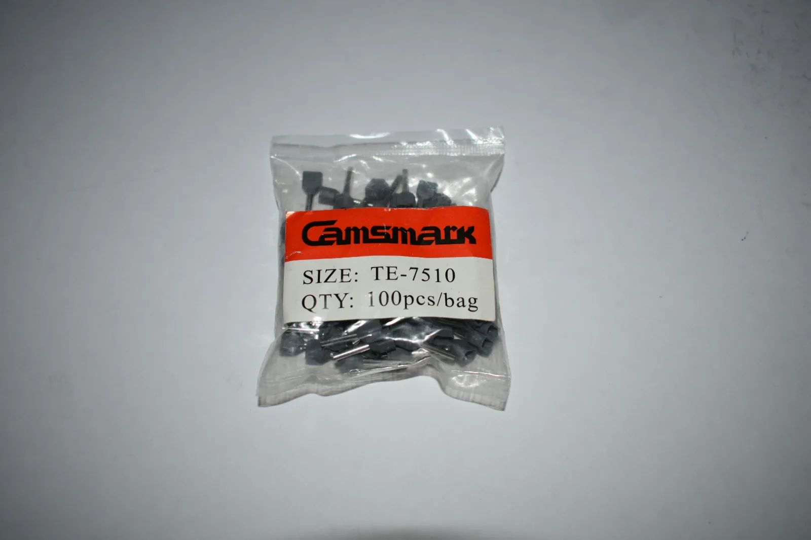 TERMINAL PIN HUECO DOBLE TE-7510 GRIS