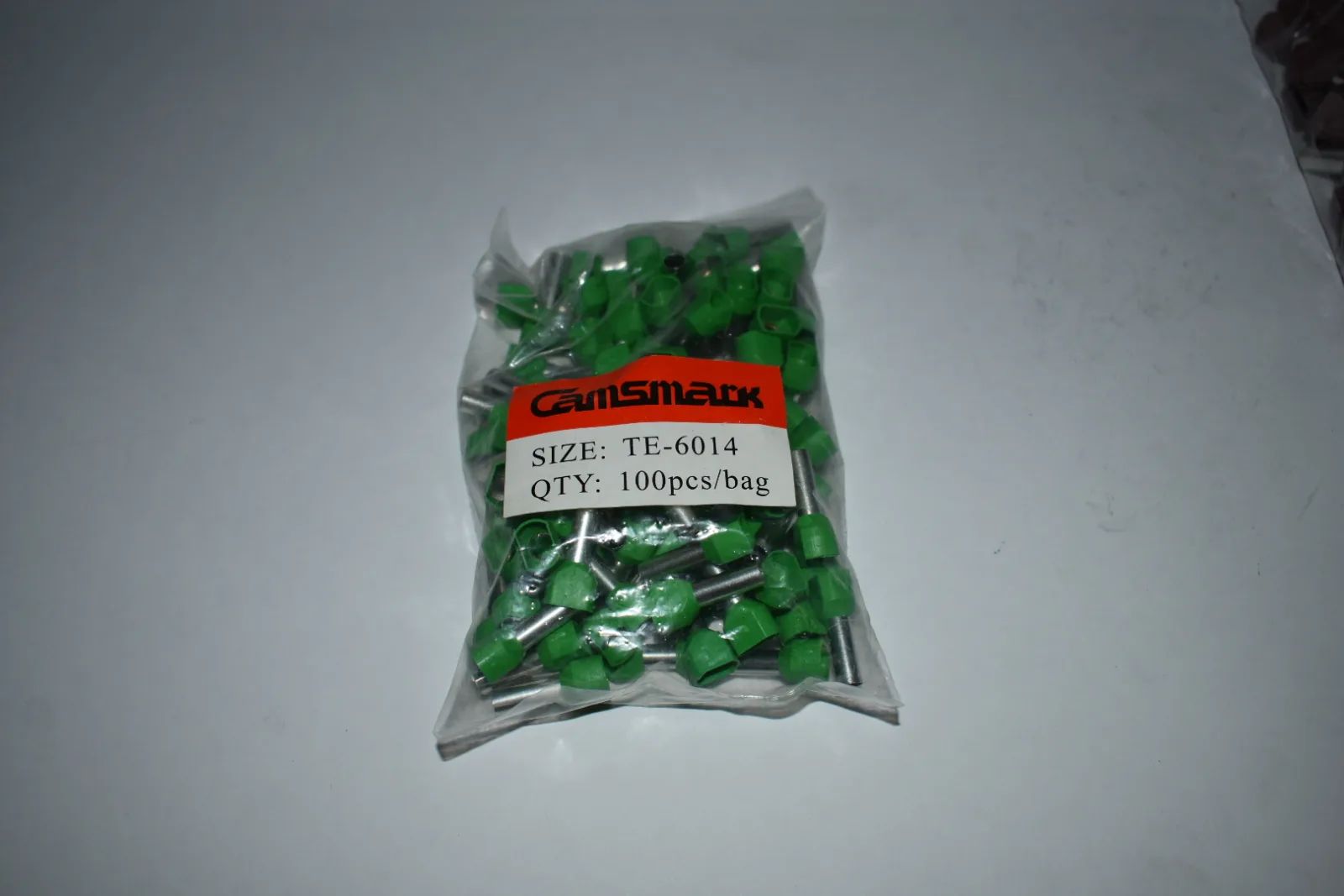 TERMINAL PIN HUECO DOBLE TE-6014 VERDE