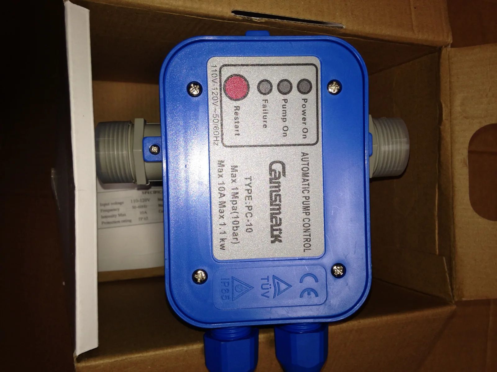 Control Aut/Bomb.Press Cont.SKD1/PC-10